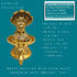 Tamas Brass Shivling with shiva bust